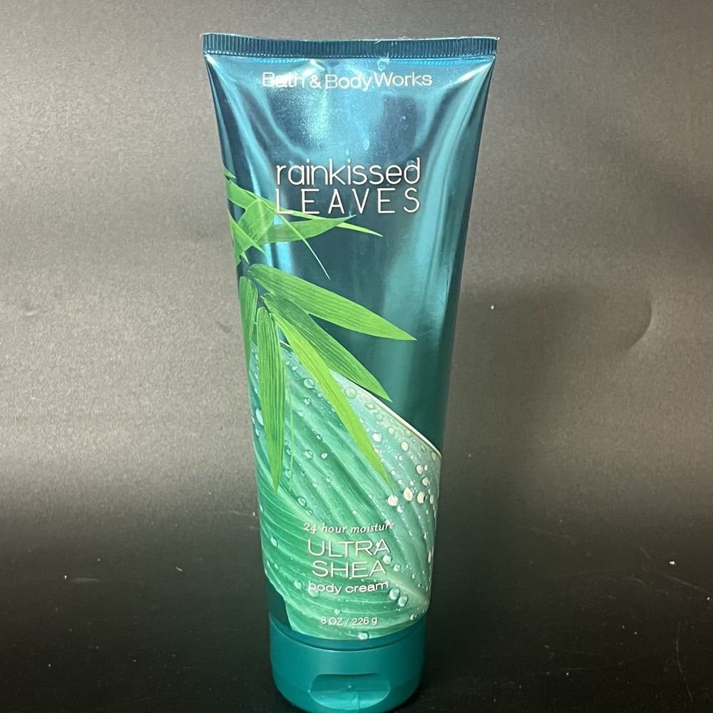 Bath & Body Works Rainkissed Leaves Triple Moisture Body Cream 8 oz